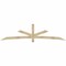 Ekena Millwork Alberta Rough Sawn Timber Gable Bracket, Douglas Fir, 108"W x 27"H x 2"D x 4"F, 6/12 Pitch GBW108X27X0204ALB00RDF - alternate 1
